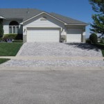 Front Yard Paver 3 Car Garage Minneapolis