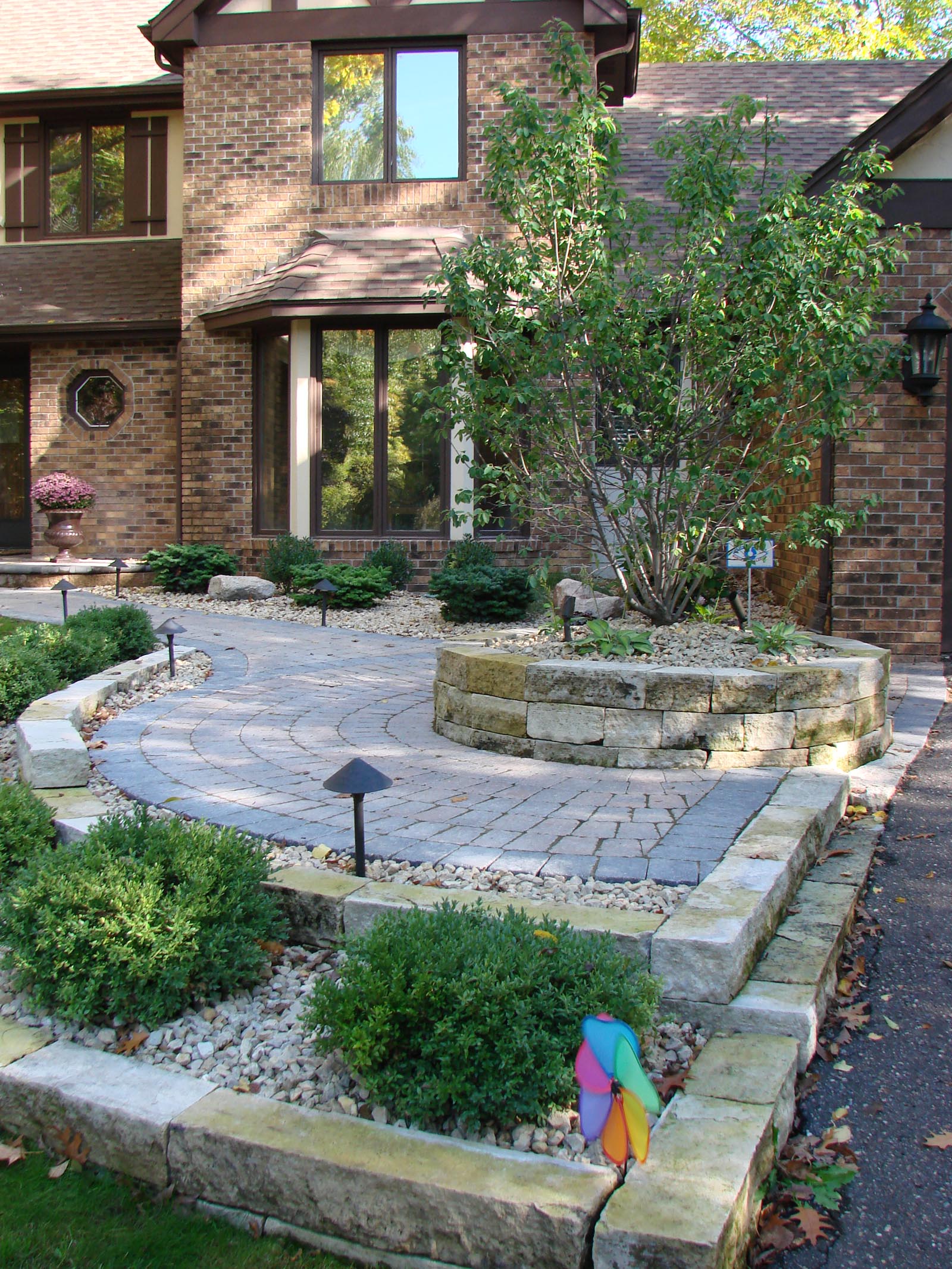 driveway & entryway design minneapolis entryway