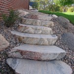 Landscape Rock Steps Minneapolis