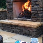 Landscape Outdoor Fireplace
