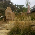 Backyard Landscape Paver Steps