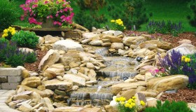 Landscaping Rock Fountain