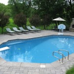 Pool with Outdoor Kitchen