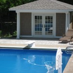 Backyard Pool Shed Minneapolis