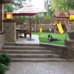 Backyard Patio Playground Minneapolis
