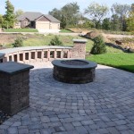 Firepit Paver Backyard Minneapolis