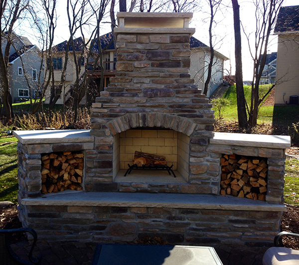 outdoor fireplaces minneapolis, mn