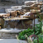 Water Feature Fountain - Landscape Design Wayzata